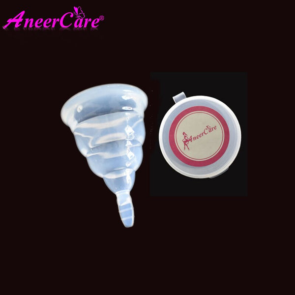 [variant_title] - 1pcs Silicon cup copa lady menstrual cup feminine hygiene vagina care copa menstrual de silicona medica menstruation cup (1piece)