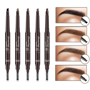 [variant_title] - EyeBrow Pencil Cosmetics Makeup Tint Natural Long Lasting Paint Tattoo Eyebrow Waterproof Black Brown Eye brow Makeup Set Beauty