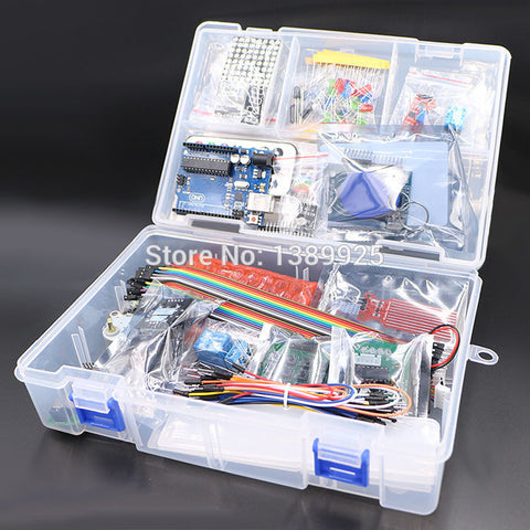 Default Title - with Retail Box RFID Starter Kit for Arduino UNO R3 Upgraded version Learning Suite Wholesale Free Shipping 1 set