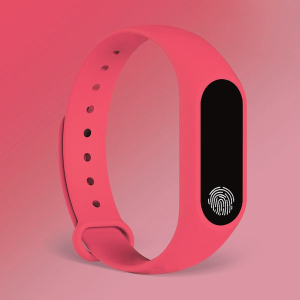 pink - Sport Bracelet Smart Watch Men Women Smartwatch For Android IOS Fitness Tracker Electronics Smart Clock Band Smartband Smartwach