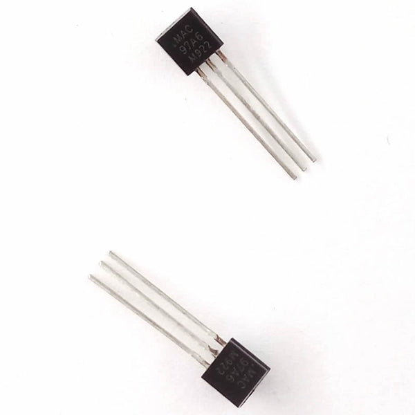 [variant_title] - MCIGICM 50pcs MAC97A6 400V 600mA silicon controlled switch TO-92 rectifier diode Thyristor