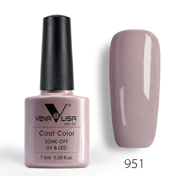 951 - Venalisa nail Color GelPolish CANNI manicure Factory new products 7.5 ml Nail Lacquer Led&UV Soak off Color Gel Varnish lacquer