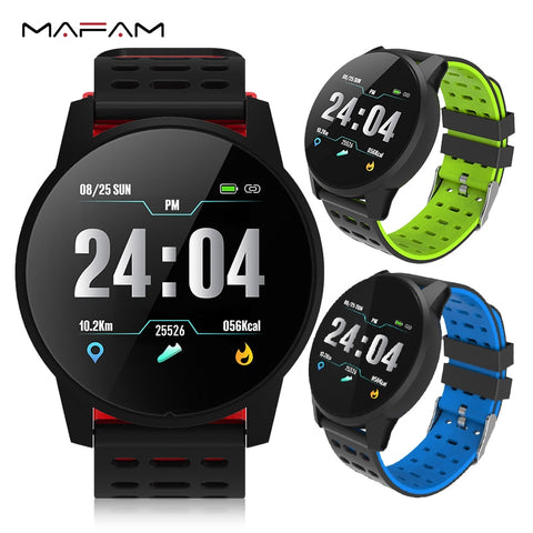 [variant_title] - MAFAM Smart Watch Men Women Heart Rate Blood Pressure Oxygen Monitor Fitness Tracker Alarm Reminder Smartwatch Clock Sport Watch