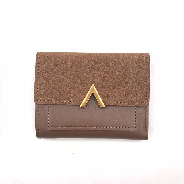 040ShortWallet-2 - 2019 Leather Women Wallets Hasp Lady Moneybags Zipper Coin Purse Woman Envelope Wallet Money Cards ID Holder Bags Purses Pocket