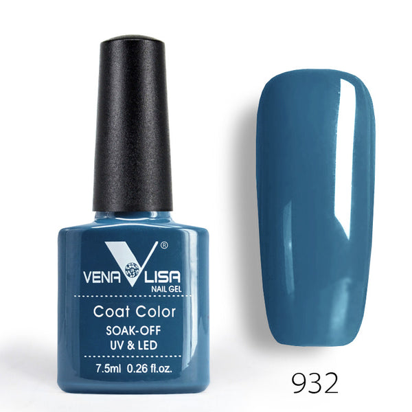 932 - Venalisa nail Color GelPolish CANNI manicure Factory new products 7.5 ml Nail Lacquer Led&UV Soak off Color Gel Varnish lacquer