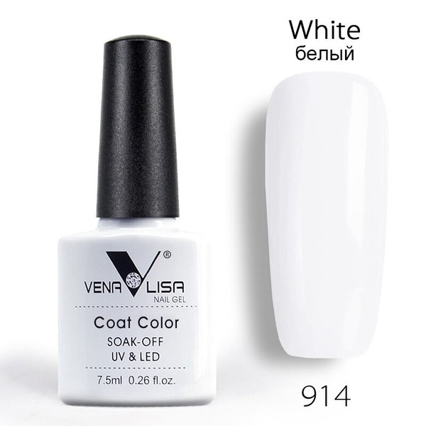 914 - Venalisa nail Color GelPolish CANNI manicure Factory new products 7.5 ml Nail Lacquer Led&UV Soak off Color Gel Varnish lacquer