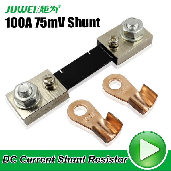 [variant_title] - 100A 75mV dc current shunt resistor For digital ammeter amperimetro amp meter ampere wattmeter voltmeter voltage meter tester