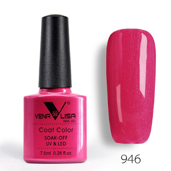 946 - Venalisa nail Color GelPolish CANNI manicure Factory new products 7.5 ml Nail Lacquer Led&UV Soak off Color Gel Varnish lacquer