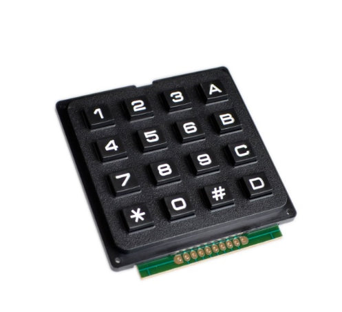 16 - 4x4 3x4 Matrix Keyboard Keypad Module Use Key PIC AVR Stamp Sml 4*4 3*4 Plastic Keys Switch for Arduino Controller