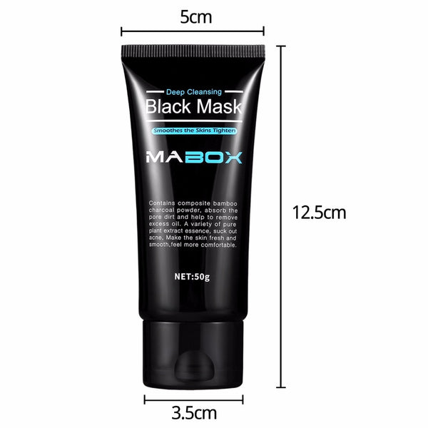 [variant_title] - Mabox Black Mask Peel Off Bamboo Charcoal Purifying Blackhead Remover Mask Deep Cleansing for AcneScars Blemishes WrinklesFacial