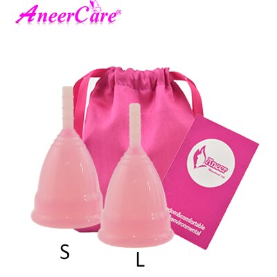 2pcs cup-cloth bag-10 / large - Hot Sale Vaginal Menstrual Cup and Sterilizer Cup Sterilizing Collapsible Cups Flexible to Clean Recyclable Camping Foldable Cup
