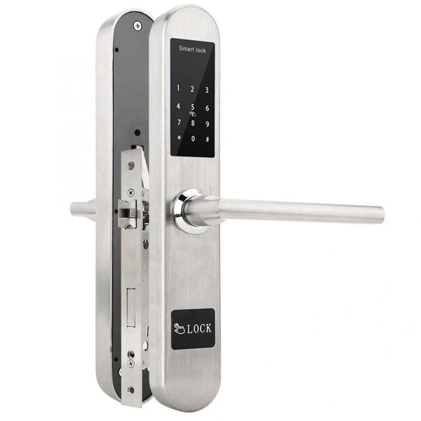 [variant_title] - Electronic Intelligent Lock Touch Screen Keypad Digital Password IC Card Unlock Door Lock smart lock