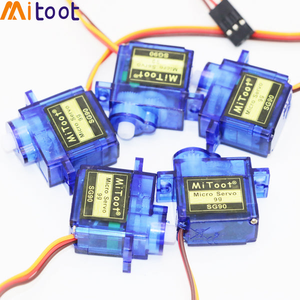 [variant_title] - 5/10/20/50/100 pcs/lot SG90 9G Micro Servo Motor For Robot 6CH RC Helicopter Airplane Controls for Arduino Wholesale