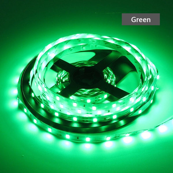 Green / Not Waterproof 1M - DC 12V RGB LED Strip Light  SMD 2835 RGB Waterproof 1 - 5 M 12 V  60LED/M RGB Led Strip Tape Lamp Diode Flexible TV Backlight