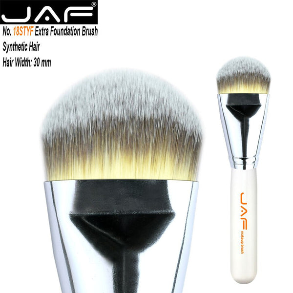 [variant_title] - JAF Extra Large Kabuki Makeup Brush for Liquide Foundation and Face Cream Superfine Synthetic Taklon Vegan 18STYF