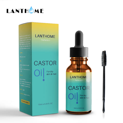[variant_title] - Pure Castor Oil Hair Essential Oil Eyelashes Eyebrow Growth Prevent Skin Aging Castor Organic Serum Hair Fast Growth Liquid