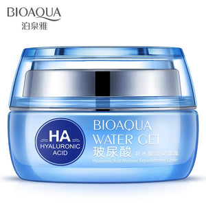 Default Title - BIOAQUA Moisturizers Replenishment Cream Hyaluronic Acid Day Creams Face Skin Care Whitening Skin HA Anti Aging Anti Wrinkles