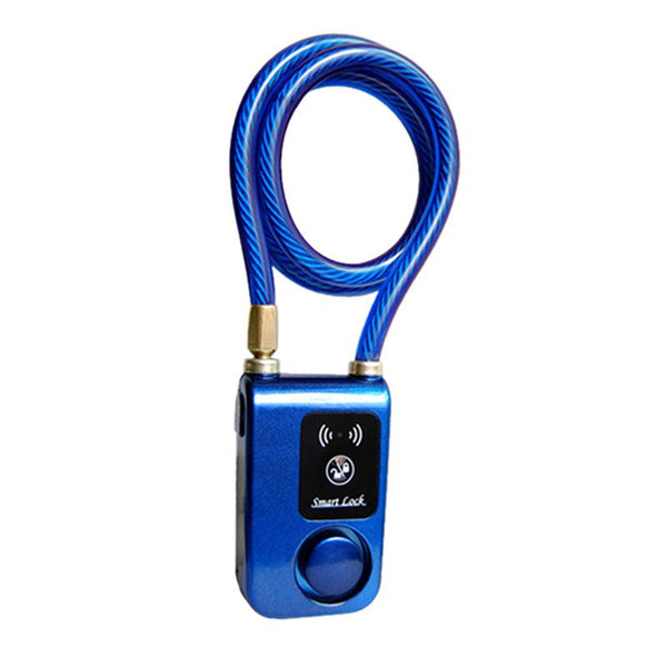 Blue APP Controll - Waterproof Smart Bluetooth Lock Automatic Alarm Mobile Phone APP Unlocking Keyless for Bike/ Motorcycle/ Gate Lock