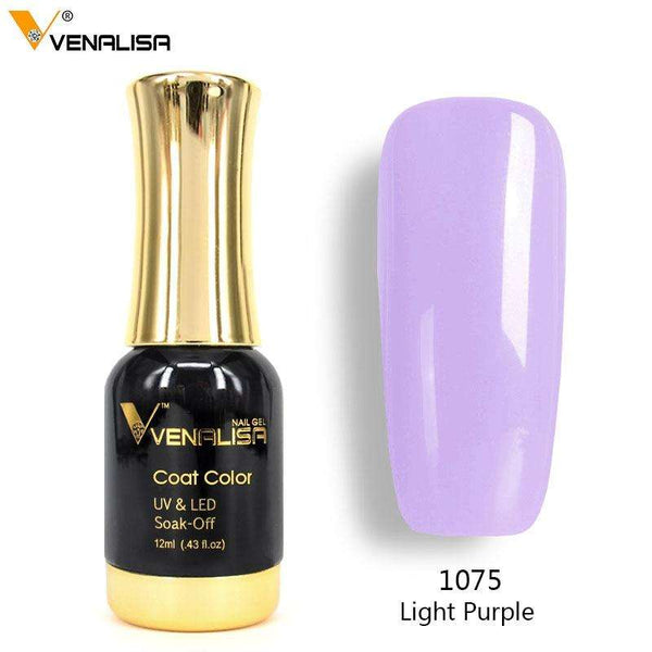 1075 - #60751  2019 New Venalisa Nail Paint Gel 12ml 120 colors Gel Polish Nail Gel Soak Off UV Gel Polish Nail Lacquer Varnishes
