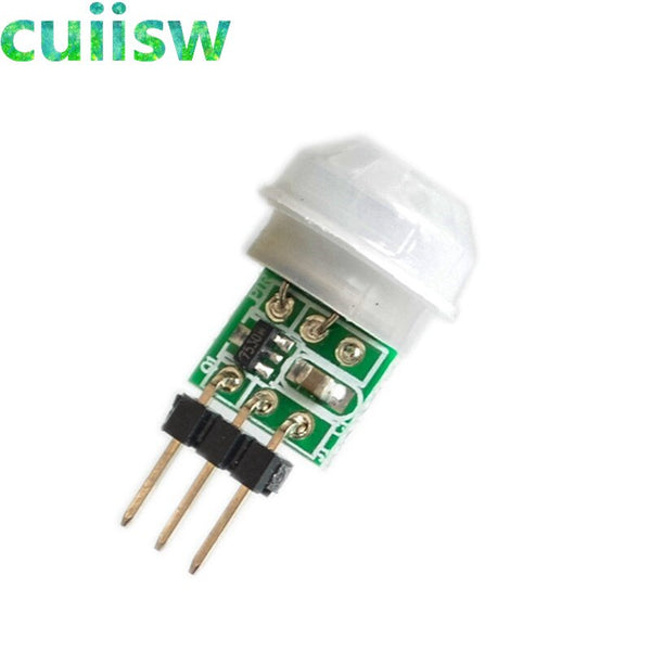 [variant_title] - 1PCS HC-SR501 HC-SR505 AM312 Adjust IR Pyroelectric Infrared Mini PIR module Motion Sensor Detector Module Bracket for arduino
