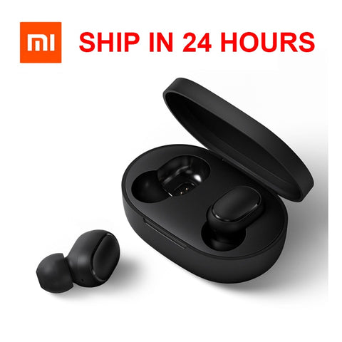 [variant_title] - Xiaomi Redmi Airdots TWS Bluetooth Earphone Stereo bass BT 5.0 Eeadphones With Mic Handsfree Earbuds AI Control