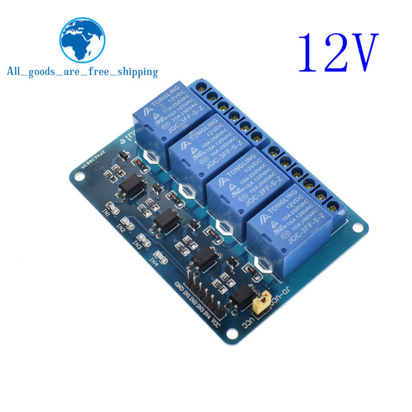 12V  4 channel relay - TZT 1pcs 5v 12v 1 2 4 6 8 channel relay module with optocoupler. Relay Output 1 2 4 6 8 way relay module for arduino In stock