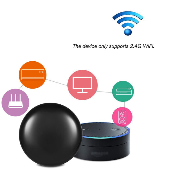 [variant_title] - Tuya WiFi-IR Remote IR Control Hub 2.4Ghz Wi-Fi Infrared Universal Remote Controller For Alexa Google Home Air Conditioner TV