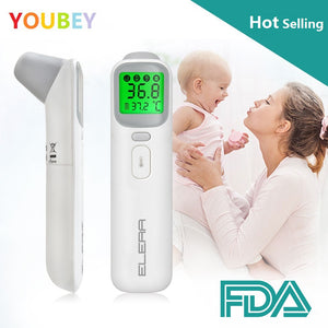 [variant_title] - Baby Thermometer Infrared Digital LCD Body Measurement Forehead Ear Non-Contact Adult Body Fever IR Children  Termometro