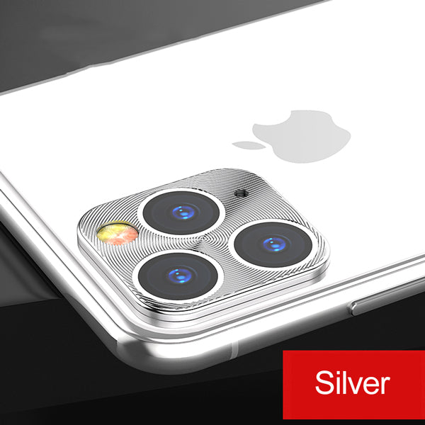 Silver 1 / For iPhone 11 - Camera Lens Protector For iPhone 11 Pro XS Max XR X Case Metal Phone Lens Protective Ring Cover For iPhone X XR XS 11 Pro Case
