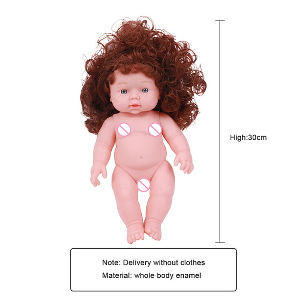 30CM K - 41cm Newborn Baby Simulation Doll Soft Children Reborn Doll Toy Boy Girl Emulated Doll Kids Birthday Gift Kindergarten Props