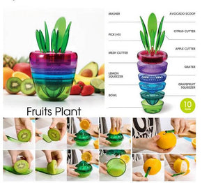 Multifunction Fruit Plant 10 in 1 Kitchen Tool