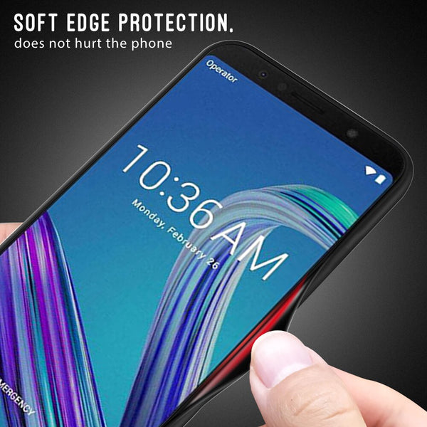 [variant_title] - Luxury Phone Case For ASUS Zenfone Max Pro M1 M2 ZB601KL ZB602KL ZB631KL ZB633KL Tempered Glass Cover Gradient Back Case
