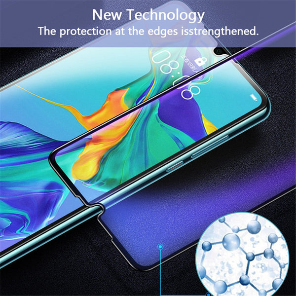 [variant_title] - 2 in 1 Screen Protector Full Protective Glass For Huawei P30 lite Pro Back Camera Lens film Tempered Glass On Huawei P30 Lite