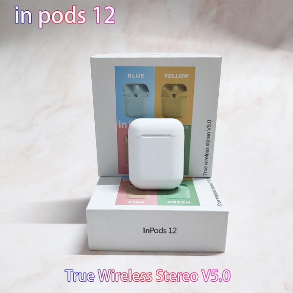 white inpods - Tws Wireless Airpos Bluetooth Earphones Inpods I Pods Headpones White Airphone Airbuds Gaming Headset inpods Earbuds airpro