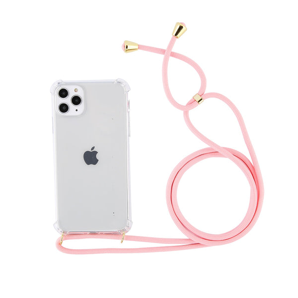 Strap Cord Chain Phone Tape Necklace Lanyard Mobile Phone Case for Carry Cover Case Hang iPhone 11 Pro XS Max XR X 6 6S 7 8Plus
