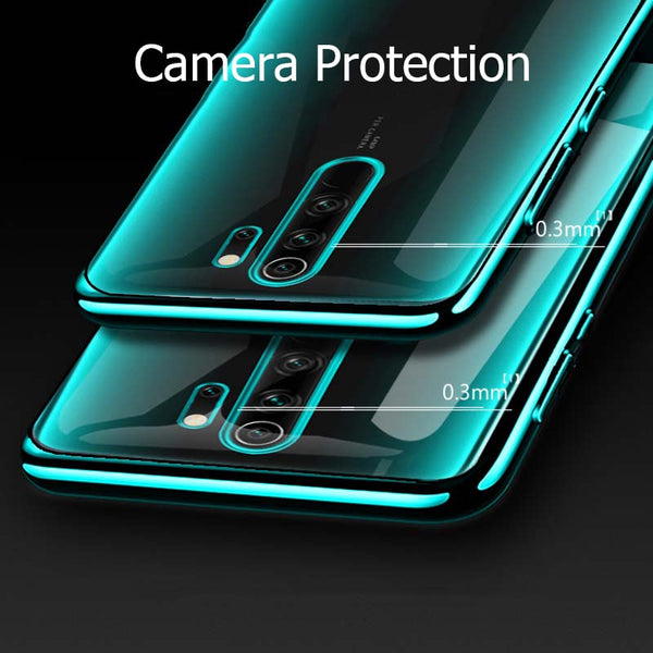 [variant_title] - For Xiaomi Redmi Note 8 Pro Case Laser Plating Luxury TPU Soft Clear Cover Xiomi Xiaomi Mi Redmi Note 8 Note8 Crystal Phone Case