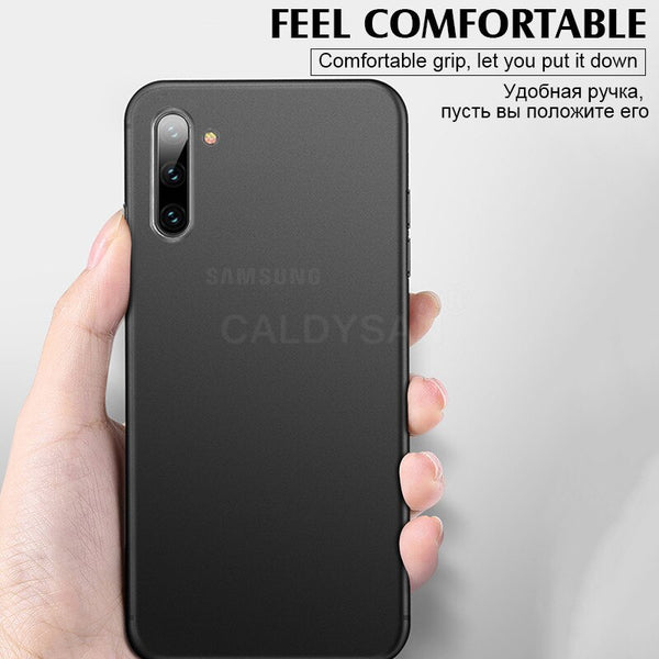 [variant_title] - Luxury Ultra Thin 0.2mm Matte PP Case On The For Samsung Galaxy S8 S9 S10 S10E Plus Note 8 9 10 Pro Shockproof Bumper Phone Case