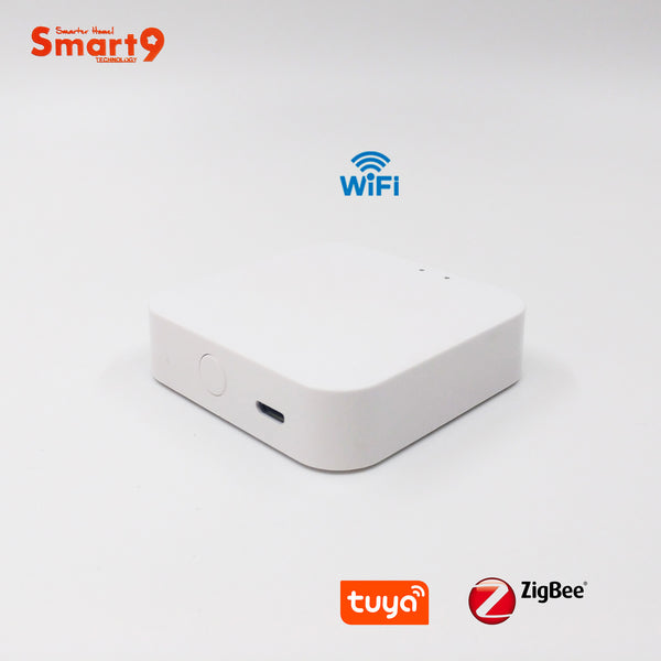 [variant_title] - Smart9 Mini Wifi ZigBee 3.0 Hub, Smart Life App Remote Control, Smart Home Gate-way Works with Alexa Echo Powered by TuYa