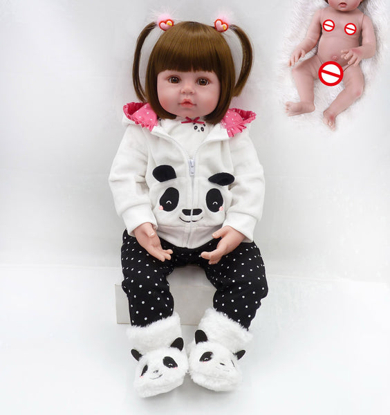 [variant_title] - Toy Full body silicone water proof bath toy popular hot selling reborn toddler baby dolls bebe doll reborn lifelike soft touch
