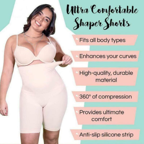 [variant_title] - Women's Body Shaper Shapermint Empetua All Every Day High-Waisted Shorts Pants Women Effective Control Panty