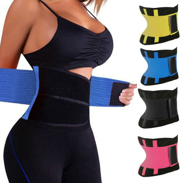 [variant_title] - Women Slimming Belts Body Shaper Waist Trainer Modeling Waist Cincher Trimmer Tummy Latex Female Postpartum Corset Shapewear