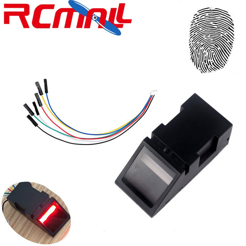 [variant_title] - RCmall Optical Fingerprint Reader Sensor Module for Arduino Mega2560 UNO R3 51 AVR STM32 Red Light O40 DC 3.8-7V FZ2904