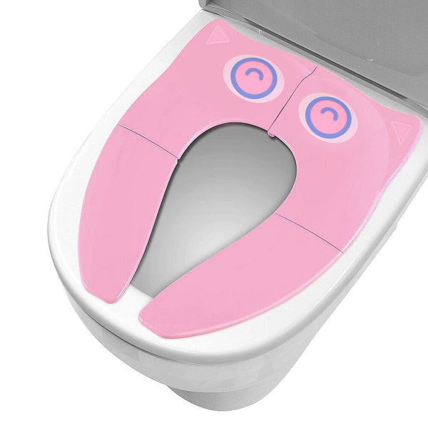 [variant_title] - New Baby Travel Folding Potty Seat Toddler Portable Toilet Training Seat Covers Training Seat Cover Cushion Child Pot Chair Pad