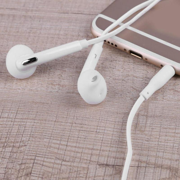 [variant_title] - 3.5mm In Ear Wired Earphon Dual Channel Stereo Earphones Flat Head Plug Handsfree Gaming Earpiece Headset for S6 Note4