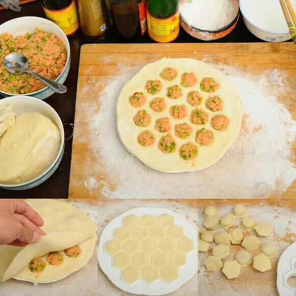 [variant_title] - 37 Holes Dumpling Mould Tools Dumplings Maker Ravioli Aluminum Mold Pelmeni Dumplings Kitchen DIY Tools Make Pastry Dumpling