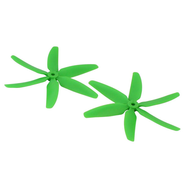 [variant_title] - F18765/8 1Pair 5040 5x4" CW CCW 6-Leaf Propeller Props for DIY RC Racing Drone Quadcopter FPV 250 280 320