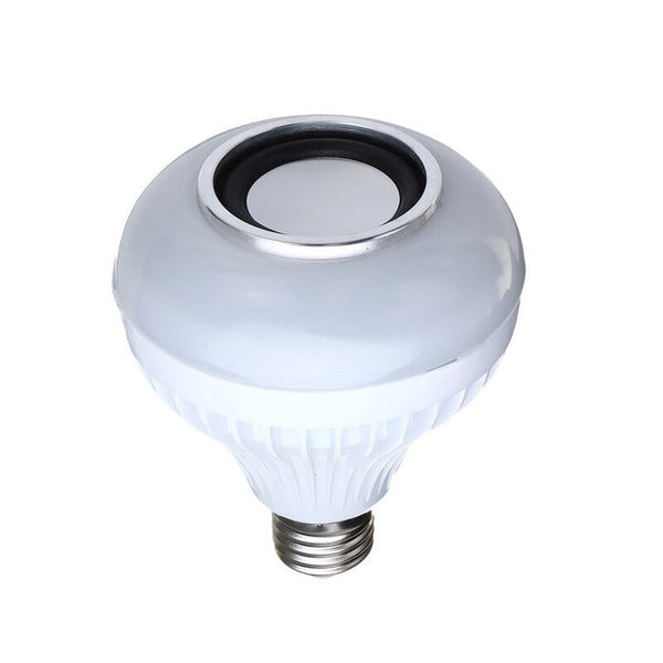 [variant_title] - E27 LED RGBW Wireless bluetooth Speaker Bulb Light Music Play + Remote Smart LED Bulbs AC85-260V