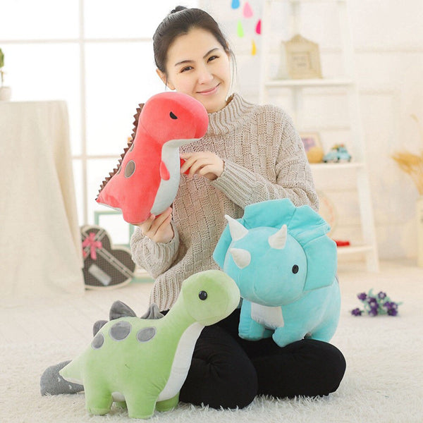 [variant_title] - Pudcoco Toy Kids Baby Cute Dinosaur Plush Toy Stuffed Doll Throw Pillow Kid Gift