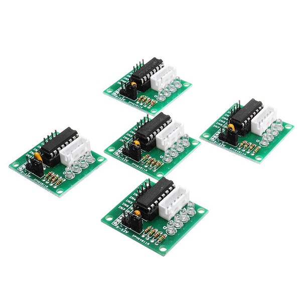 [variant_title] - 5Pcs 5V Stepper Motor With ULN2003 Driver Board Dupont Cable For Arduino Reduction Step Motor Gear Stepper Motor 4 Phase