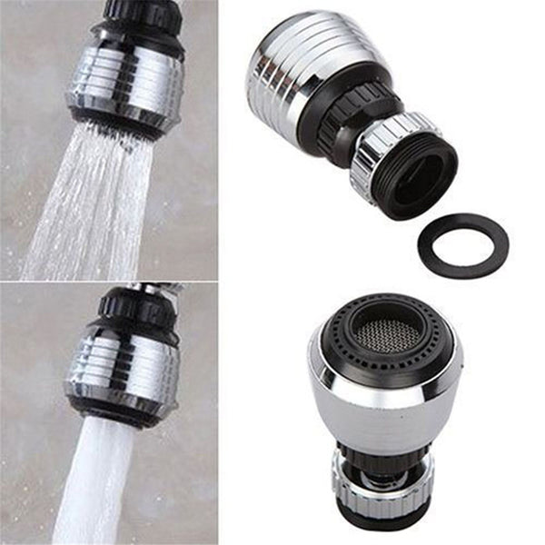 [variant_title] - 360 Degree Rotary Swivel Faucet Nozzle Anti-splash Water Filter Adapter Shower Head Bubbler Saver Tap for Bathroom Kitchen Tools